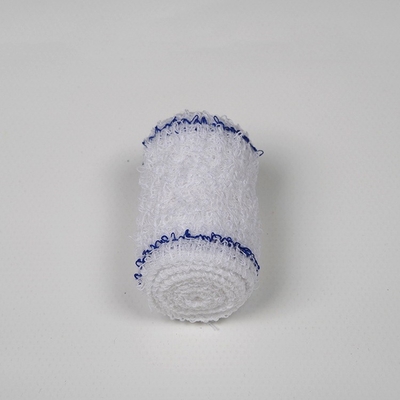 enveloppe élastique de bandage de crêpe chaude de vente avec le beige de fermeture de crochet