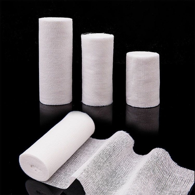 Gauze Roll Bandage absorbant comprimé médical de haute qualité