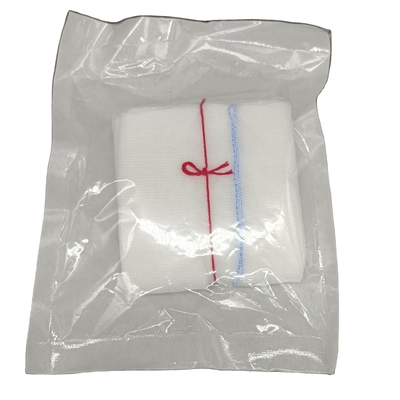 32 coton blanc Gauze Swab With Detectable du pli 10cmx20cm X Ray For Surgical Use