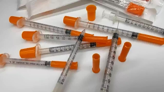 Seringue automatique d'insuline jetable stérile jetable de seringue